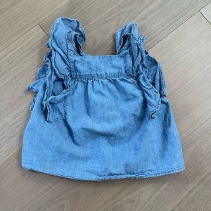 Zara toddler chambray shirt